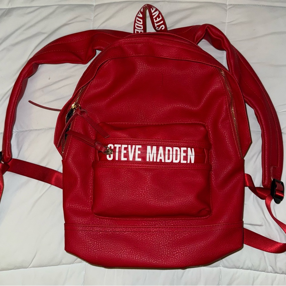 Steve Madden Red Men's Backpack